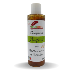 Shampoing Purifiant à la Menthe Poivrée et Ortie BIO